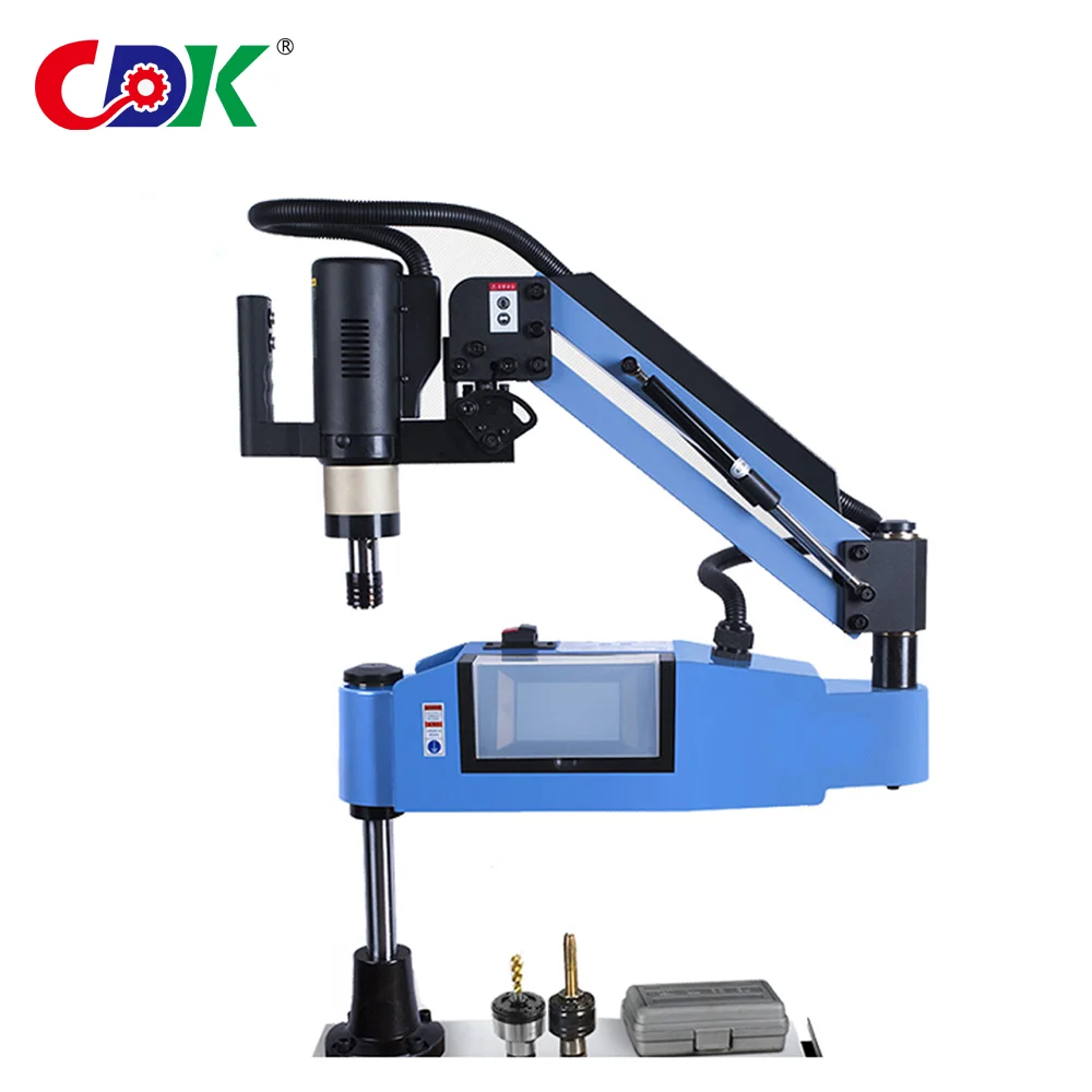 Factory Supply Automatic Electric Tapping Machine For Stainless Steel Arm Multi Spindle Rubber Pneumatic Drill Horizontal Servo
