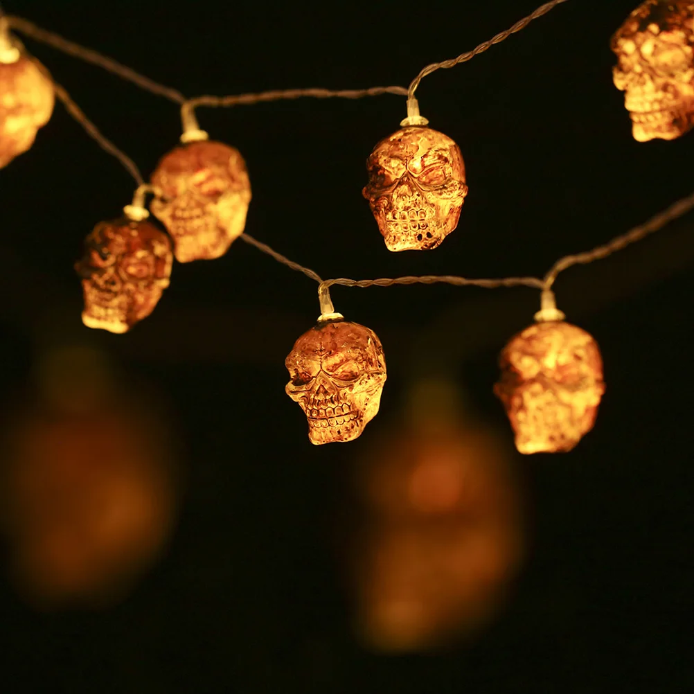 

Halloween String Lights Decorations 30 LED Operated Party Supplies Venue Horror Theme Bar Festival Lighting