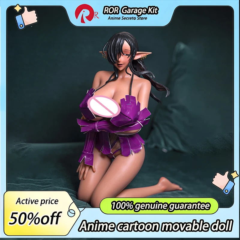 

ROR Black Beast Anime - Olga 70cm Garage Kit 1/2 Model Resin Silicone Material for Men's Gift Toys