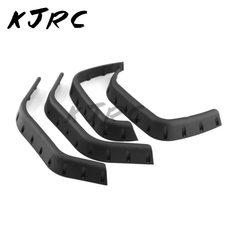 1/10 RC Crawler Car Wheel Eyebrow Plastic Body Shell Wheel Eyebrow Fender Flares Side Guard 8017 for TRX4 Defender Upgrade Parts