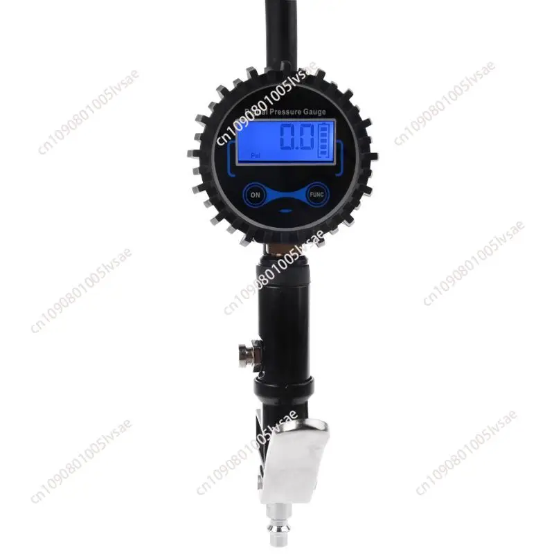 Digital Air Tyre Tire Inflator w/ Pressure Gauge 200PSI Chuck for Truck/Car/Bike