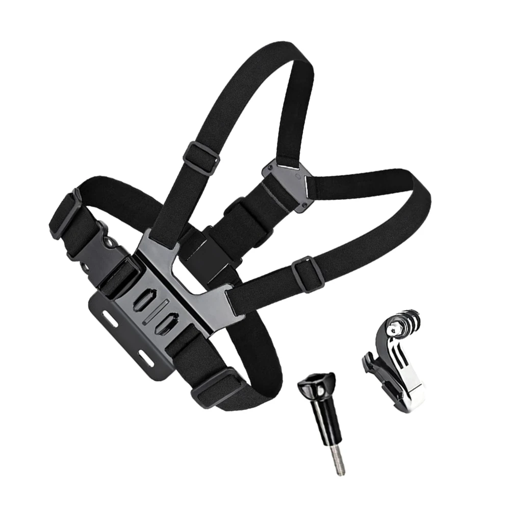 

Sports Camera Chest Strap Motion Accessories for 4 3 2 1 Tripod Belt Durable Material Adjustable Capture Action