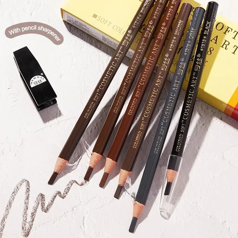 1pc Waterproof Lasting Eye Brow Pencil Precise Brow Definer Black Blonde Brown Eyebrow Pen Long Lasting Eye Makeup Cosmetic Tool