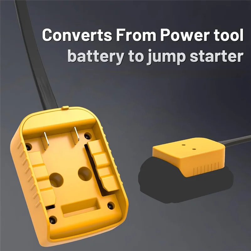

B97A-Jump Starter Cable For 20V Battery For Jump Starting Using Tool Portable Battery Jumper Starter