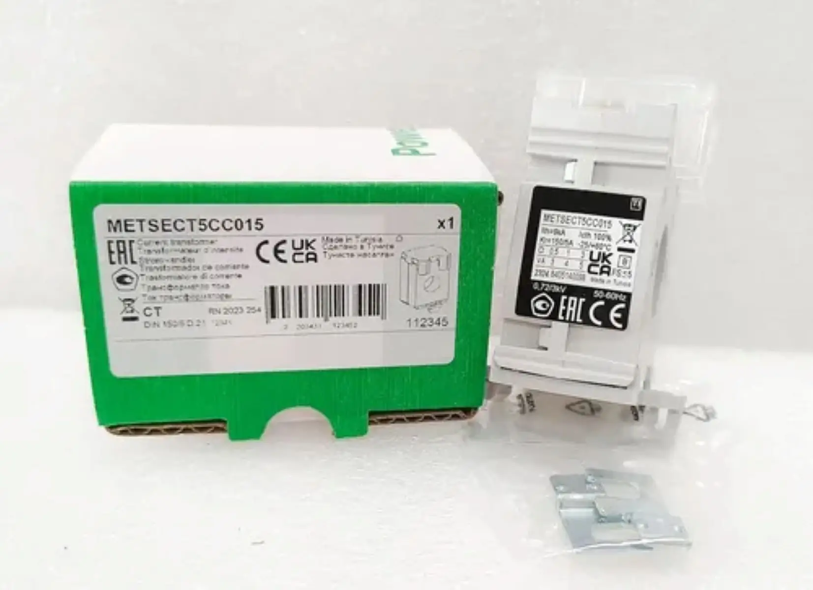 

Трансформатор тока METSECT5CC015, тропический, для монтажа на DIN-рейку, 150/5, для кабелей диаметром 21 мм.