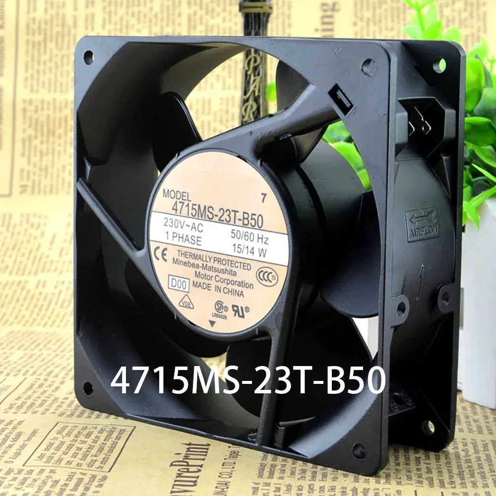 مروحة سائق خادم سطح المكتب 120*120*38 مللي متر 4715MS-23T-B50 A00 AC 230V 15/14W المبرد