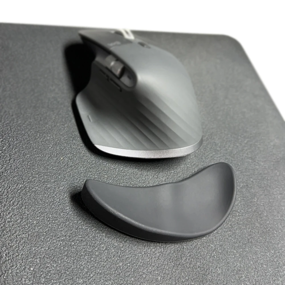 Generic Mouse Wrist Rest Silicone Ergonomic Wrist Support Pad Anti Slip Cushion for Office Gaming Mouse Reduce Wrist Fatigue