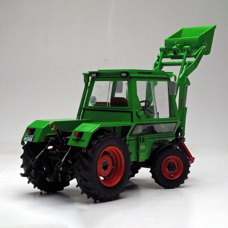 Diecast Alloy 1:32 Scale DEUTZ INTRAC 2003A Tractor Engineering Model Adult Toy Collection Display Souvenir Gifts Static Display