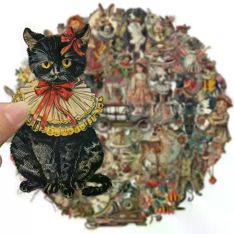 50 teile/satz Victoria Dekoration Graffiti Aufkleber DIY Gepäck Notebook Skateboard Motorrad PET Wasserdichte Aufkleber