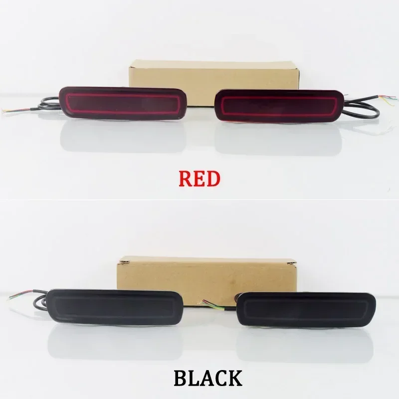 

Car LED Rear Bumper Lamps For Toyota Land Cruiser LC100 1998 - 2007 Fog Lamps Brake Turn Signal Reflector Indicators Taillights