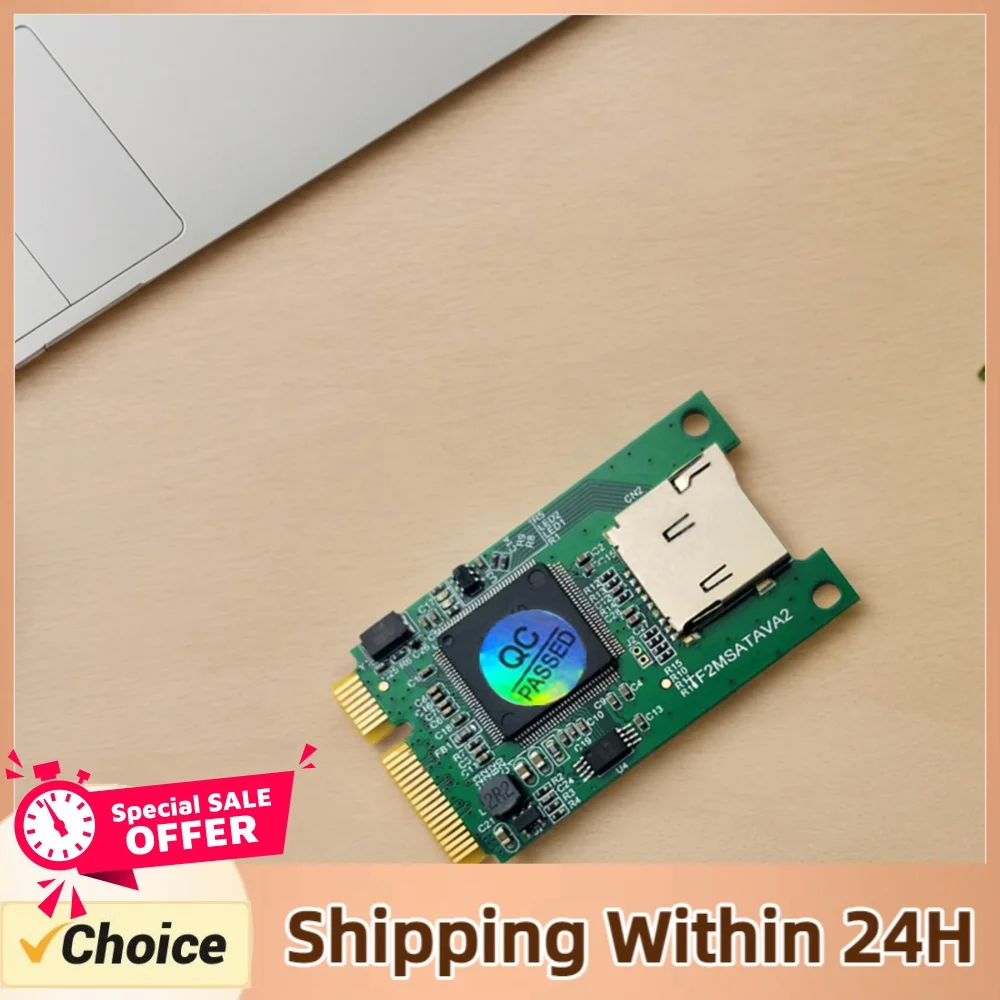 TF Card To MSATA Adapter As SSD for PC Computer Laptop