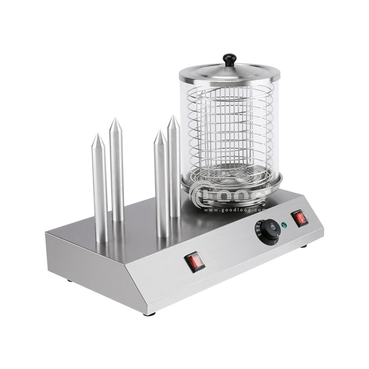 Small Sandwich Making Bread Dogs Broiler Diggity Maker Best Commercial Electric Cooking Delicious Hot Dog Spike Machine