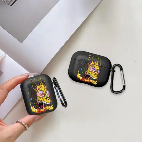 The Simpsons Funny Case For Airpods Pro 3 Pro3 2 1 Pro2 4 Earphone Cases Cover