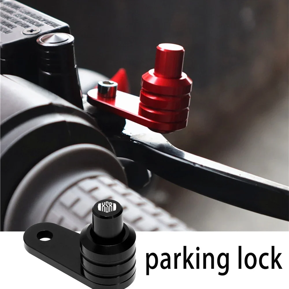 

Motorcycle Brake Lever Lock Parking Brake Switch Control Lock Ramp Auxiliary Braking Accessory For Yamaha XSR XSR700 XSR900 125