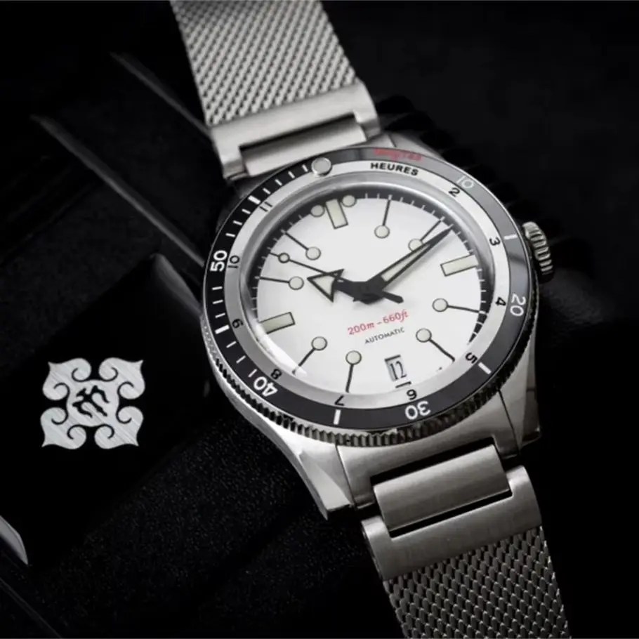 جديد V2 IPOSE SERCA 40 مللي متر 5303 GMT الرجال التلقائي ساعات آلية PT5000 الرياضة الرجعية الغوص AR طلاء C3 ساعة Reloj Hombre