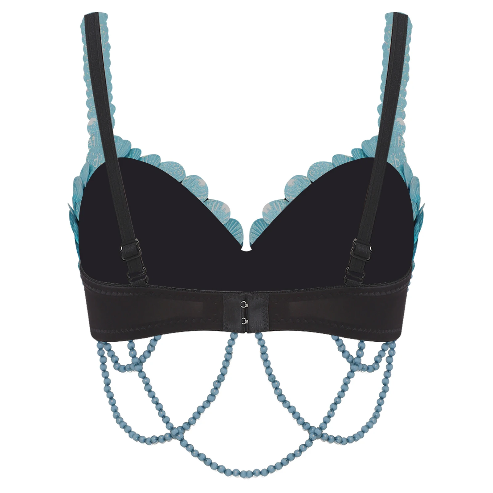 Mulheres barriga samba traje de dança do ventre dança do ventre lantejoulas frisado sutiã superior escala de peixe lantejoulas decoração push-up underwire bralette