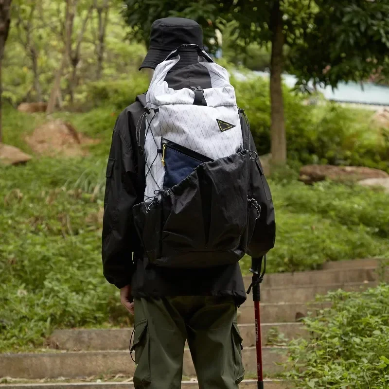 Waterproof 40L Foldable Outdoor Camping Backpack Large Capacity Bag Hiking Mountaineering Hiking
