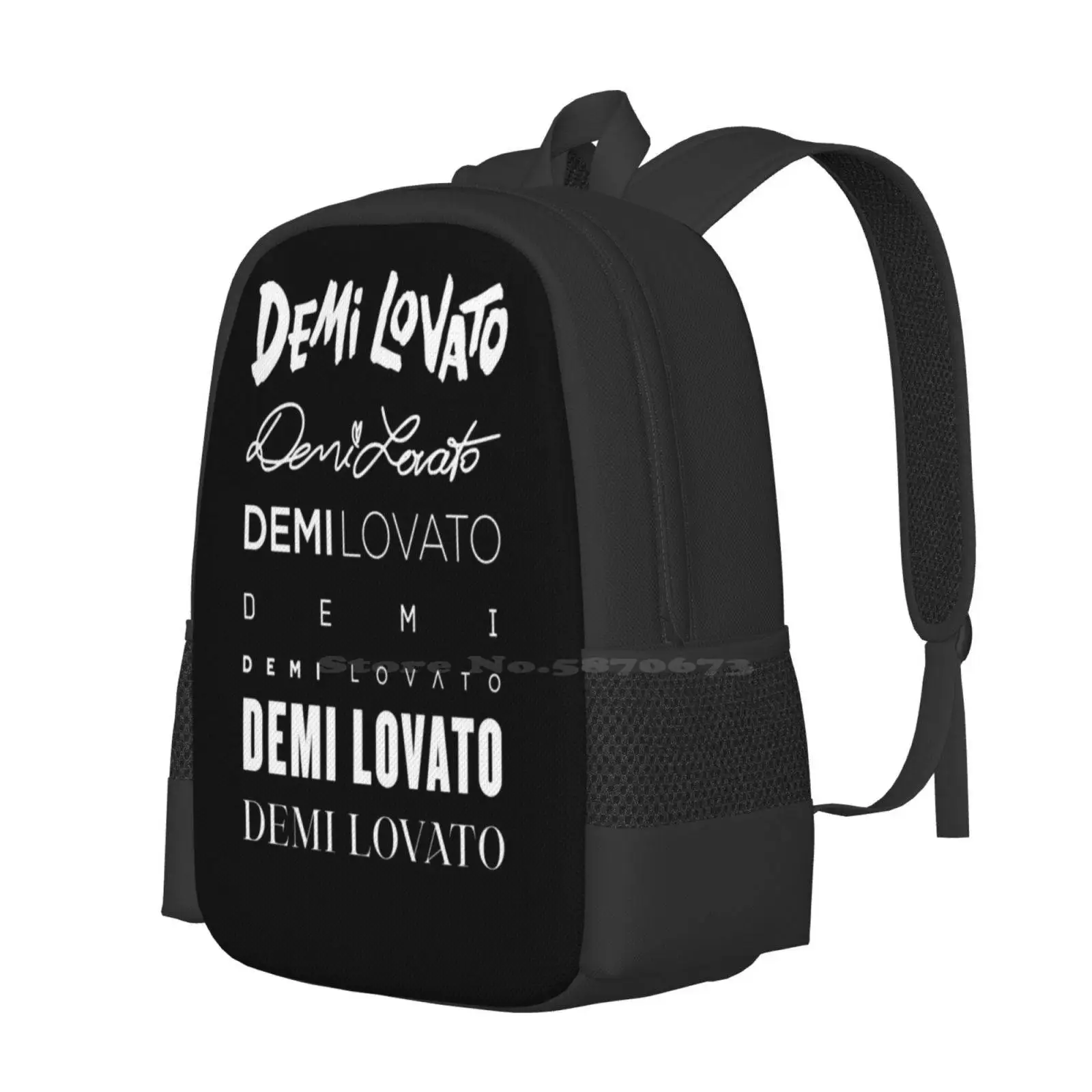 Demi Lovato All Albums Hot Sale Schoolbag Backpack Fashion Bags Lovaticwear Lovatics Demi Lovato The Art Of Starting Over Demi