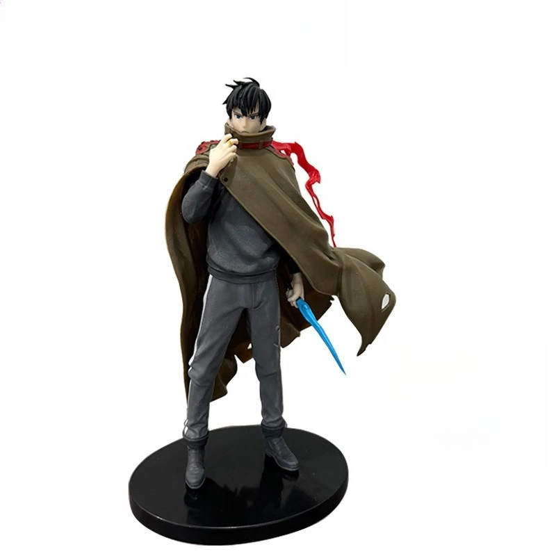 

Creative Solo Leveling Shadow Monarch Cheng Xiaoyu Statue model.PVC material.Desktop decoration Collection handmade model