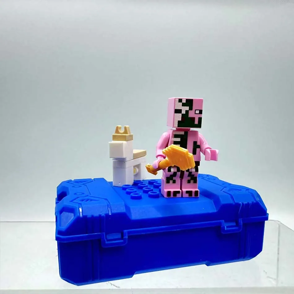 16pcs Anime My World Figure Blind Box Action Figurine Doll Kits Collection PVC Model Toys Wholesale children Birthday Gift