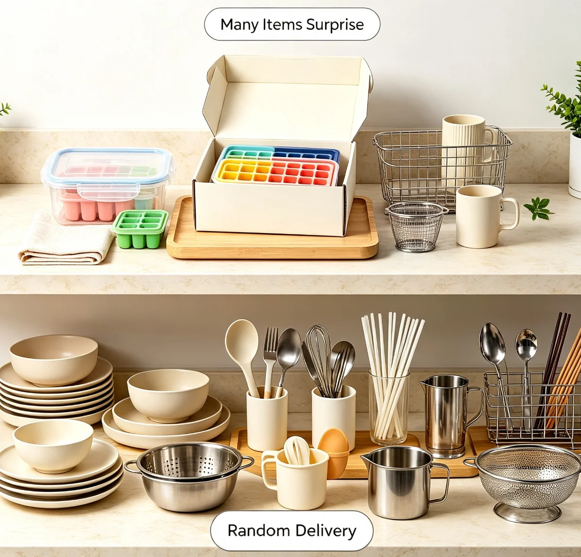 Kotak Kejutan Dapur Rumah Tang - Food Storage Boxes ulasan dan harga
