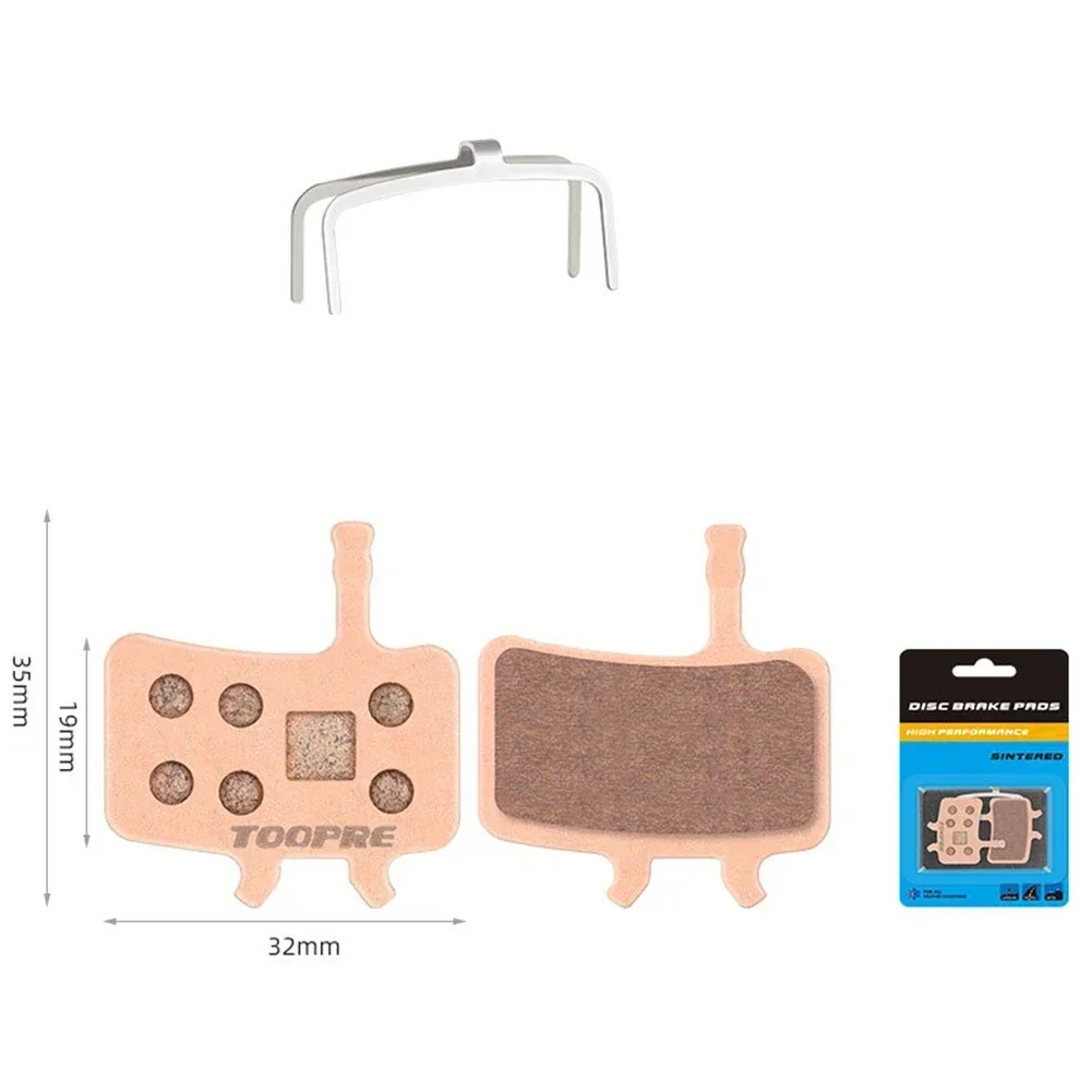 

Bike Parts Disc Brake Pads Replacement Spare Study Easy Installation Exquisite Metal Repair Compact High Quality