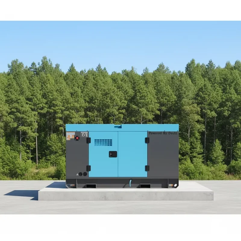 Power Ricardo Water Cooled Type 25KVA /20KW 20kva 25 Kva Super Silent Denyo Generator Price