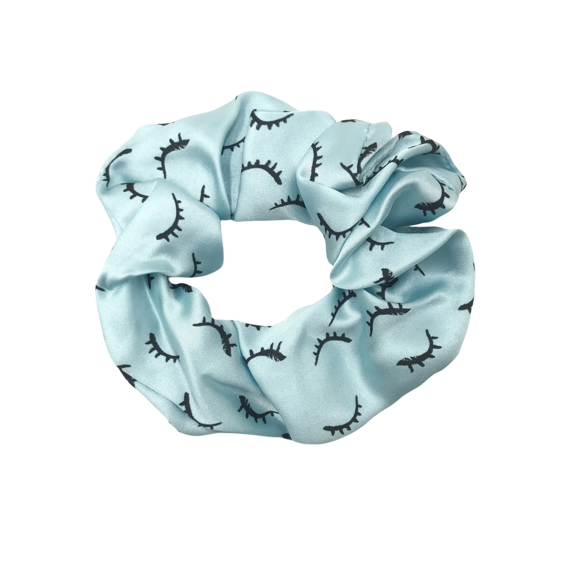 5 Stück/20 Stück Haargummis mit Wimpernmuster, elastisches Haarband, Haargummi, Pferdeschwanzhalter für Damen, Accessoires, Stoff-Kopfbedeckung – Detail 7