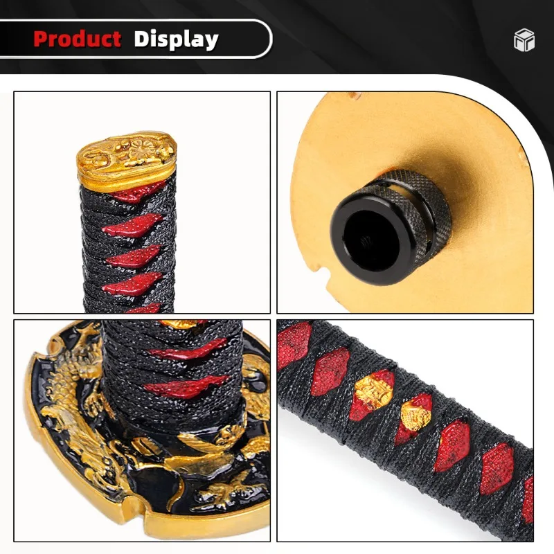 Accesorios de modificación automática, palo de onda de cabeza de manija de engranaje samurái, cabezal de engranaje manual, palanca de cambios, palanca de cambios universal