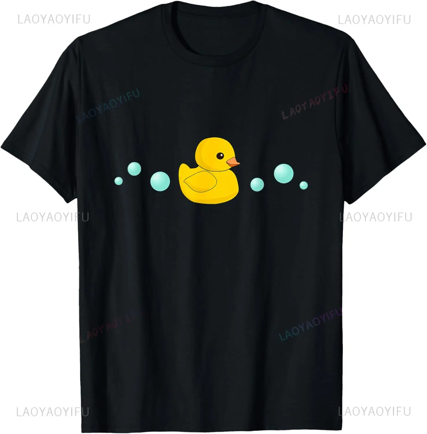 

Cute Yellow Rubber Ducky T-shirt - Duck Tshirt Duckie Shirt Kawayi Harajuku Funny Shirt Unisex Summer Streetwear Tops Camiseta