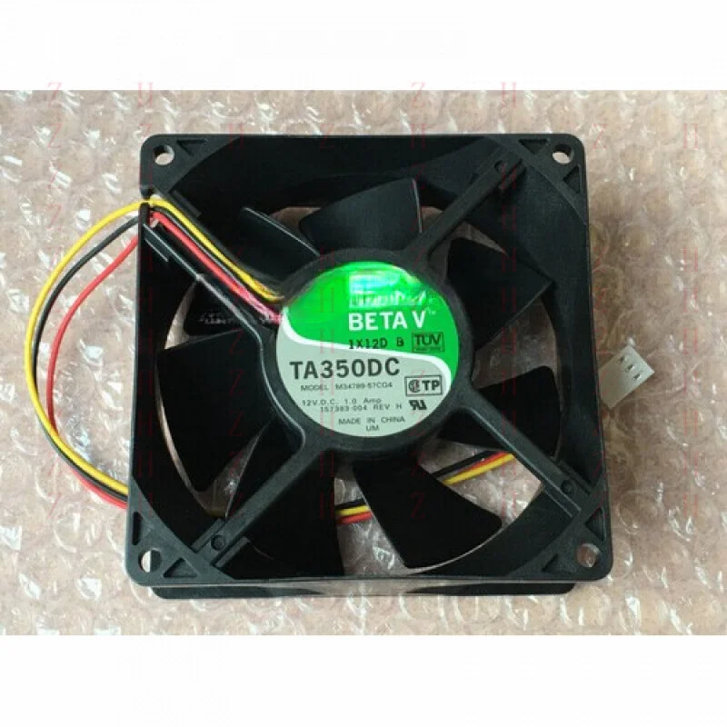 XXZ for  NIDEC TA350DC M34789-90 9238 92*92*38MM 9cm DC 12V 1.0A 3 Lines Cooling Fan