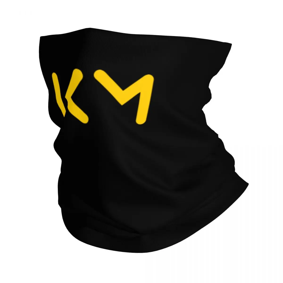 Custom Soccer Gift Mbappes KM Logo Neck Gaiter Men Women UV Face Shield Winter Soccer Lover Bandana Scarf for Cycling