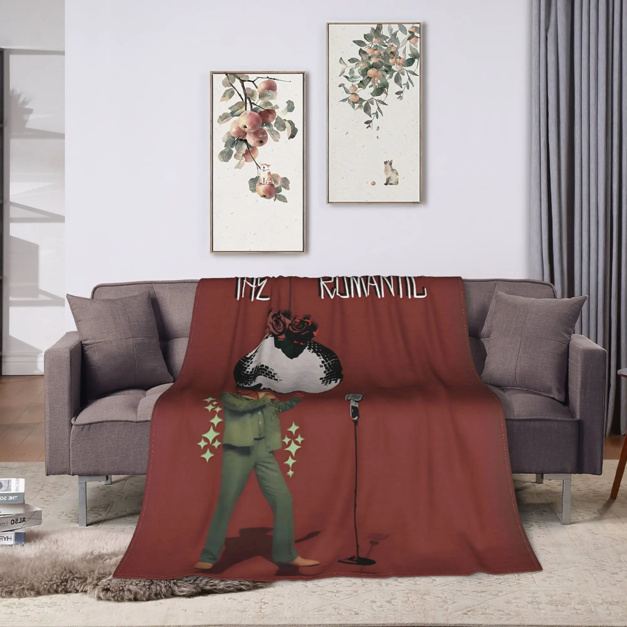 Bruno Mars The Romantic Tour 2026 Blanket Quality Super Warm  Throw Blanket Winter Decorative Couch Chair Aesthetic Bedspread
