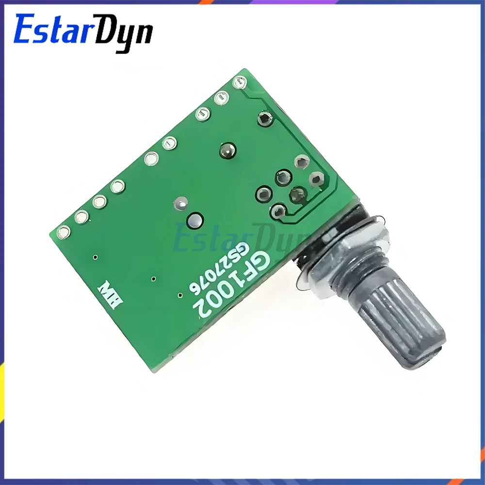 Estardyn PAM8403 Mini 5V Digital Small Power Amplifier Board with Switch Potentiometer, USB Power Supply Available