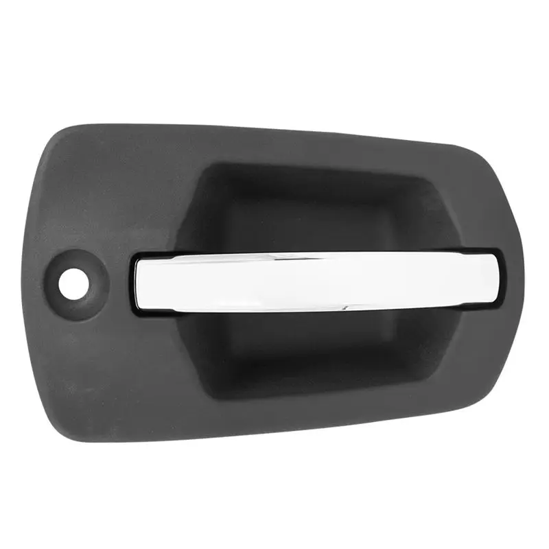 

A21F-Exterior Door Handle With Keyhole For Freightliner Cascadia 18-24 Handle Trim Chrome