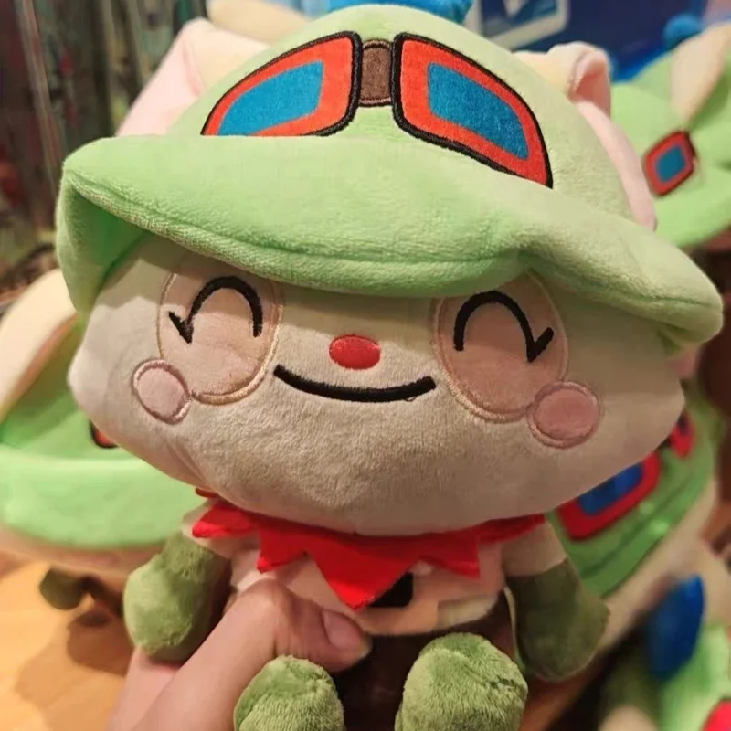 

Miniso League of Legends Teemo Ziggs Plush Dolls 23cm Soft Toy Anime Game Desktop Ornament Ideal Gift Stuffed Animal Collectible