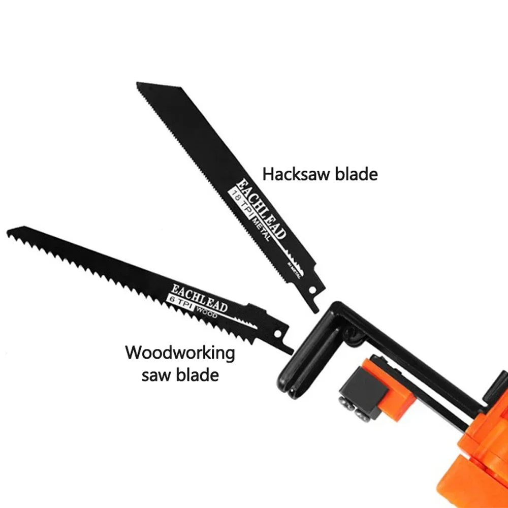 Imagem -02 - Elétrica Alternativa Saw Power Drill Attachment Prático Modificado Saw Woodworking Ferramenta de Corte