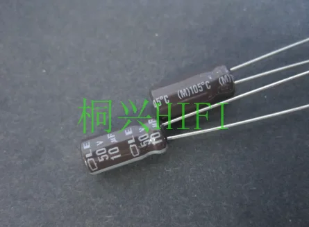30pcs/lot Japanese genuine NIPPON LE 50v 10uf 5x11 fever electrolytic capacitor free shipping