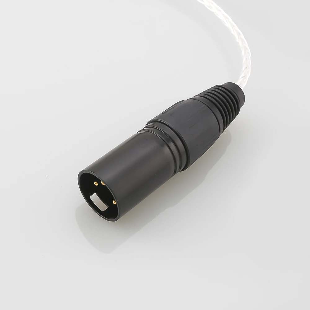 Audio Headphone Adapter Cable 3.5mm to XLR Connector HIFI 4pin XLR Balanced Male to 3.5mm Female