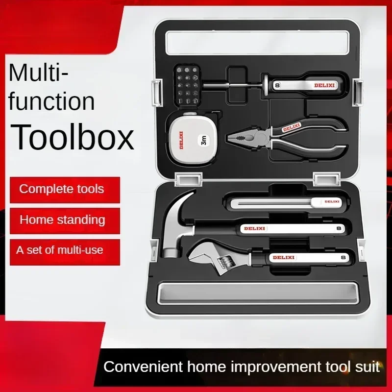 

Deluxe Multi-functional Household and Automotive Tool Box Set