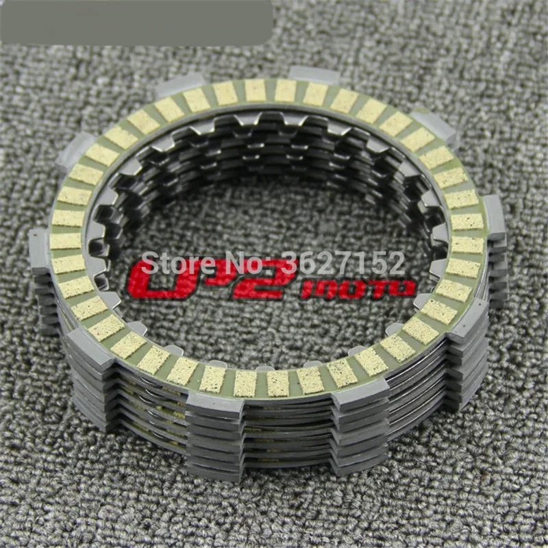 Clutch Friction Plates For Yamaha YZ80 95 96 97 98 99 00 01 1995-2001 YZ85 02 03 04 05 06 07 08 09 10 11 12 13 14 15 2002-2015