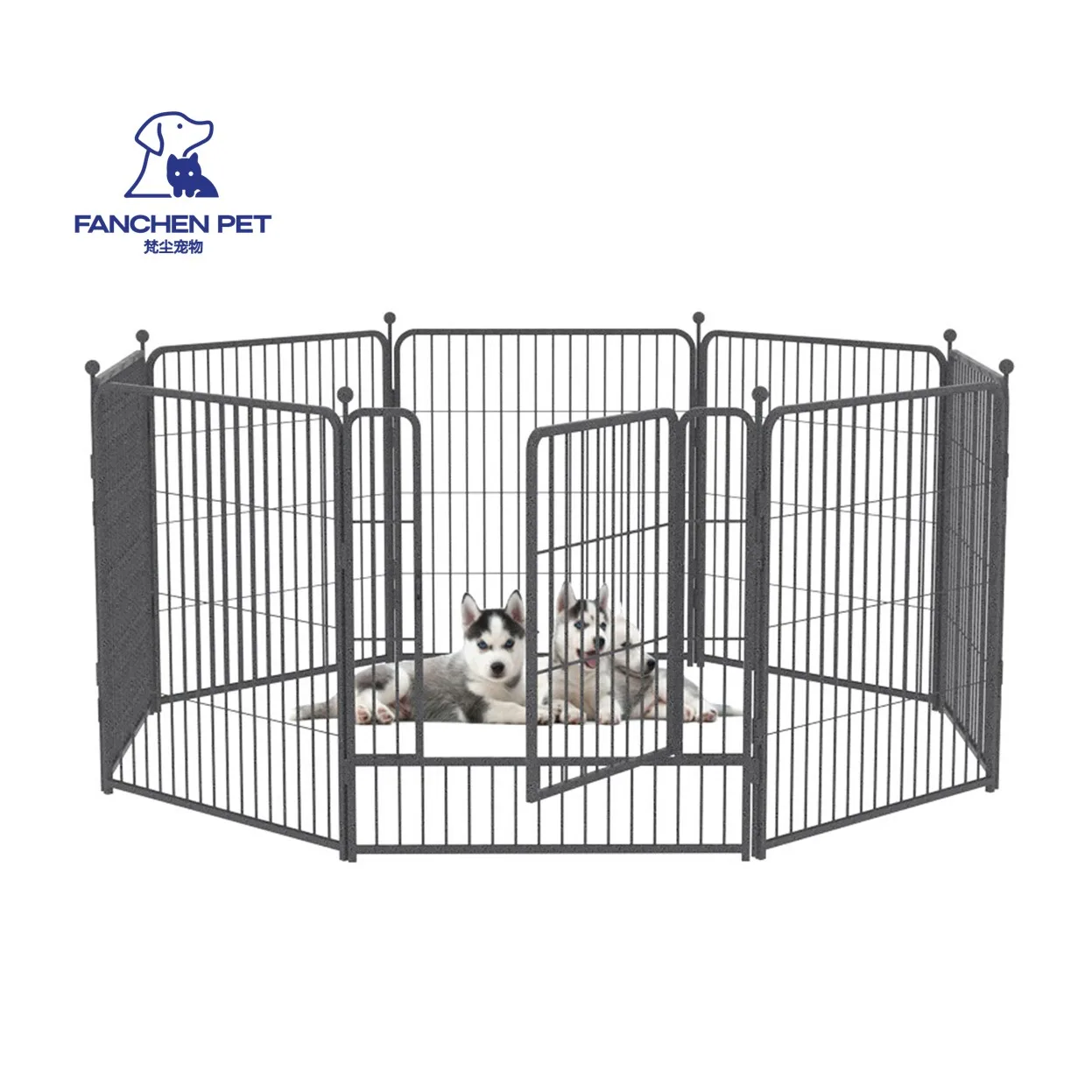 New Wholesale High Quality Pet Cage And Accessories Folding Heavy Duty Square Tube Fence