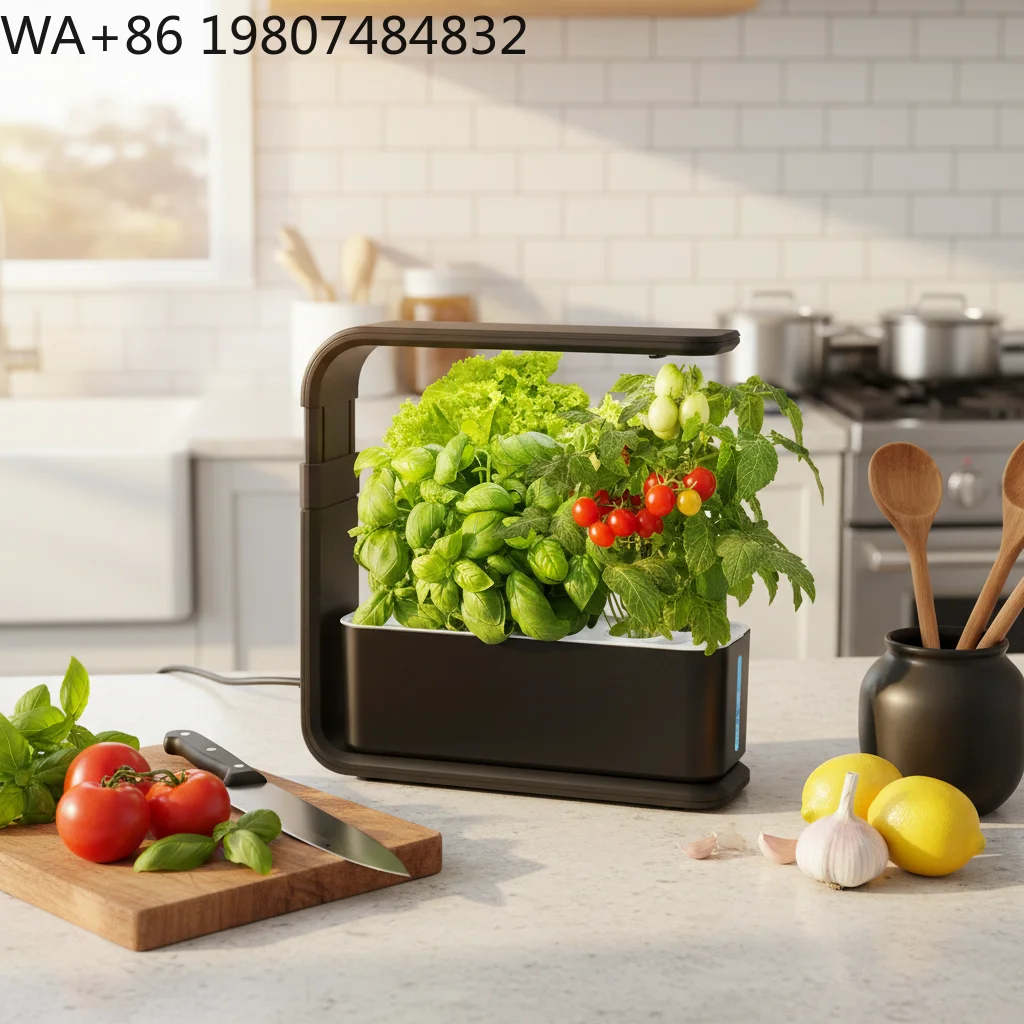 Kitchen Special Hydroponic Cultivation Kit Mini Desktop Soilless Grow Gear Full Spectrum LED Grow Light For Home Herb Vegetable