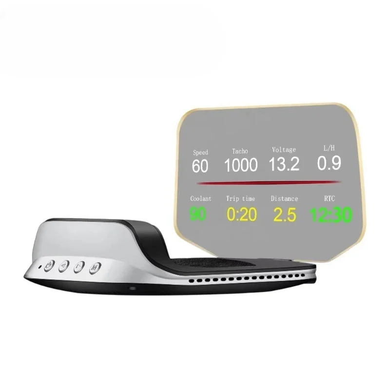 

Latest C3 Universal GPS Dual System Head-Up Display HUD for All Cars HUDOBD2 Auto Electronics