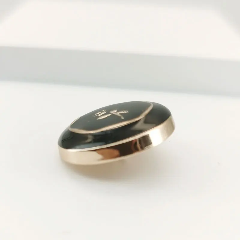 10 Stück 11,5/18/23 mm Metallknöpfe für Hemdmanschetten, Kragen, glatt, flach, Blumenmuster, Nähknöpfe für Windjacke-Kleidung – Detail 5