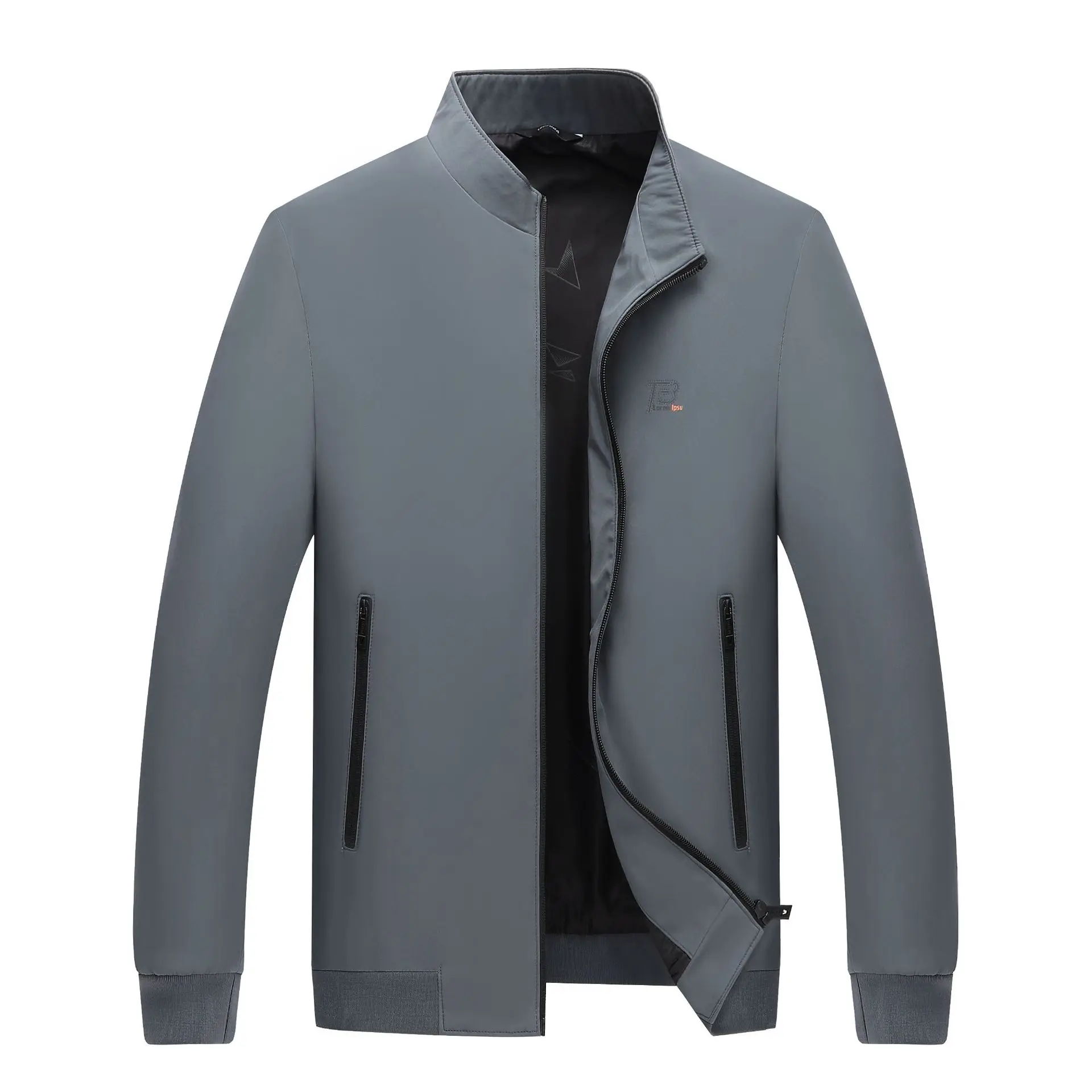 Spring and Autumn Coat Middle-aged Thin Jacket Men's Tops Loose Clothes