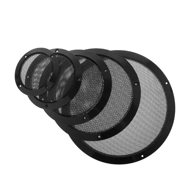 K0EA Practical Decorative Circle Speaker Mesh Grill Covers Guard Protectors Dust Covers Repairing Parts Replacements