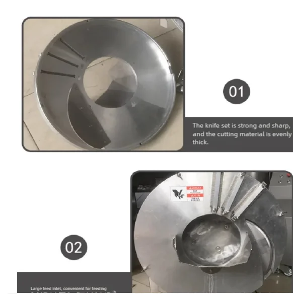 Fully Automatic High Efficiency Vegetable Cutter New Hotel Restaurant Kitchen Equipment For Carrot Onion Potato Fruit Bakery
