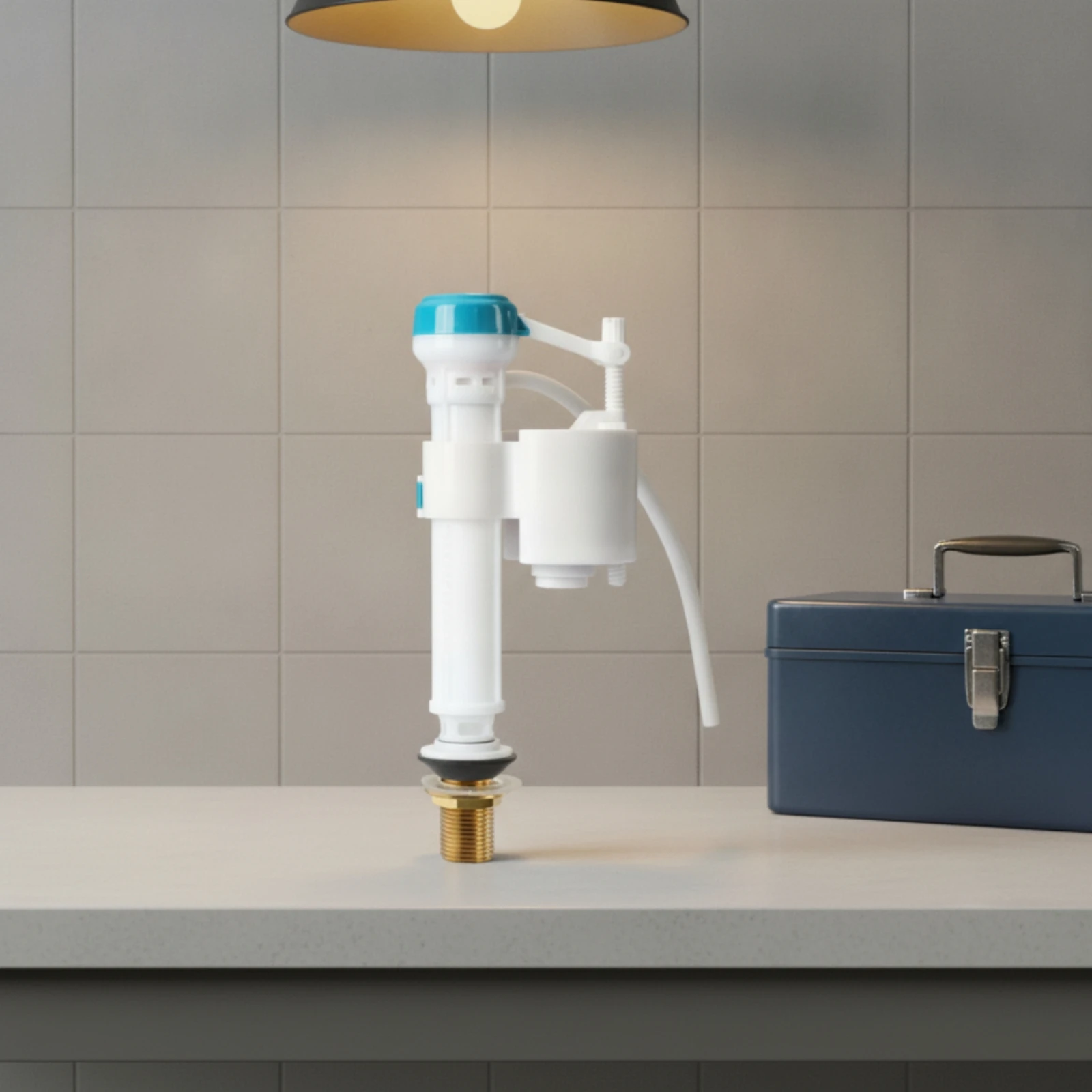 Toilet Tank Inlet Valve Side Adjustment Bathroom Plumbing