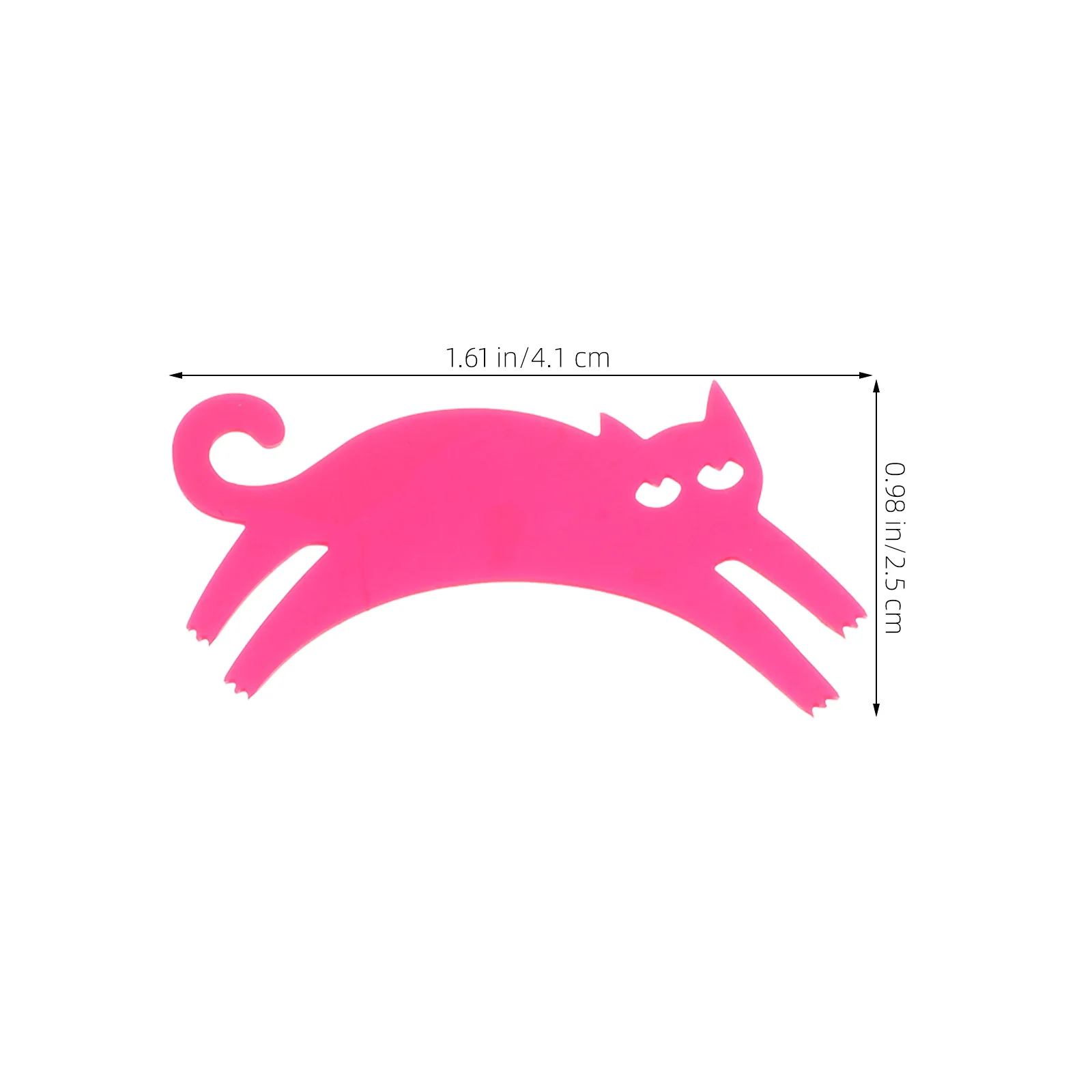 

6 Pcs Cup Drinks Markers for Buckle Charms Silica Gel Glassware Drinking Decorative Cat Shaped